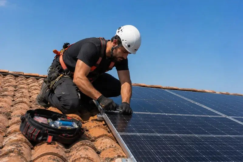 Maintenance et monitoring de panneaux solaires à Calviac-en-Périgord